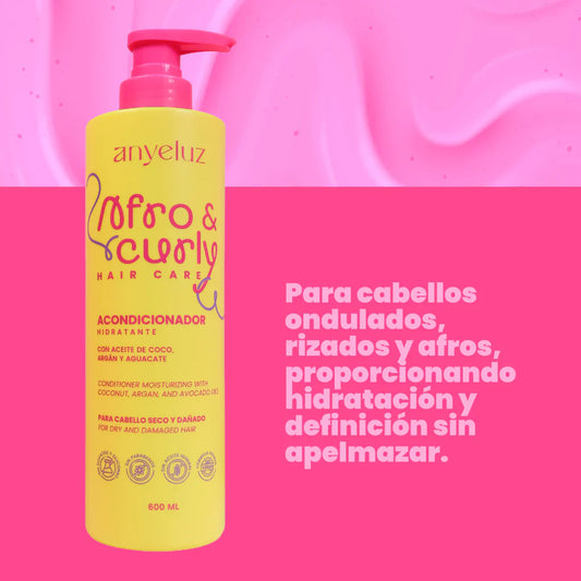 Acondicionador Afro & Curly Anyeluz 600mL