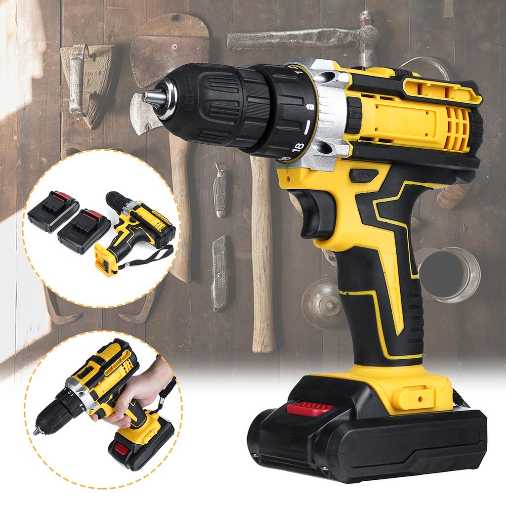 Taladro Inalámbrico 24W Doble Batería