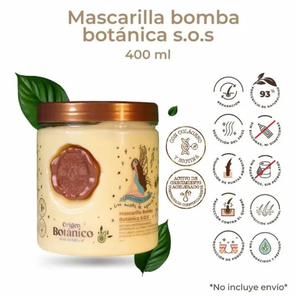 Mascarilla Capilar Bomba SOS de Ritual Botánico
