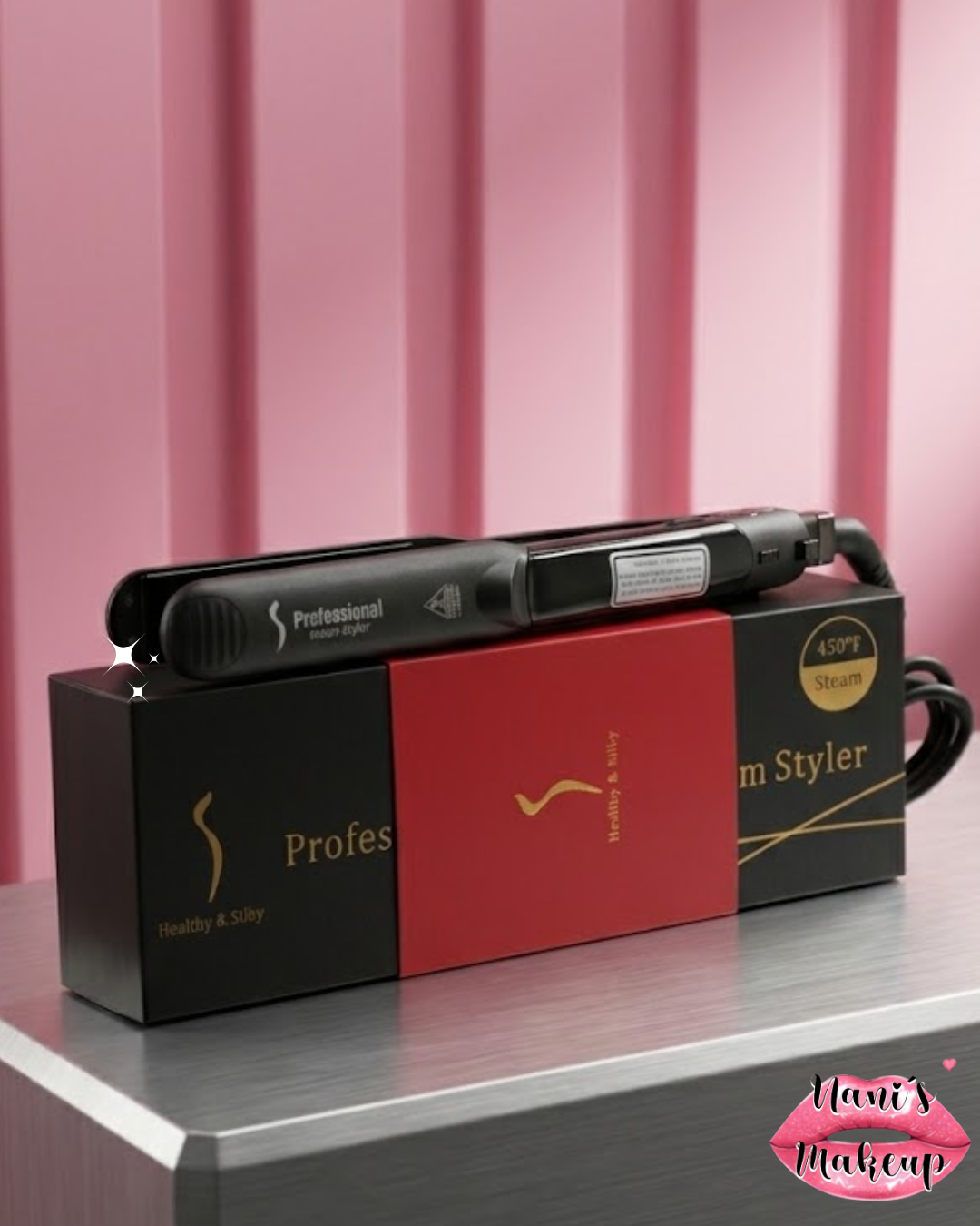 Plancha a Vapor Profesional Healthy & Silky