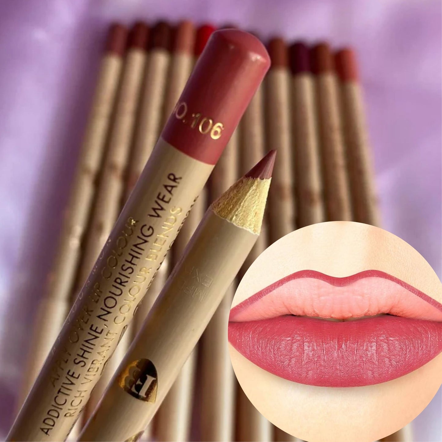 Lápiz delineador de labios - Efecto Profesional Ushas