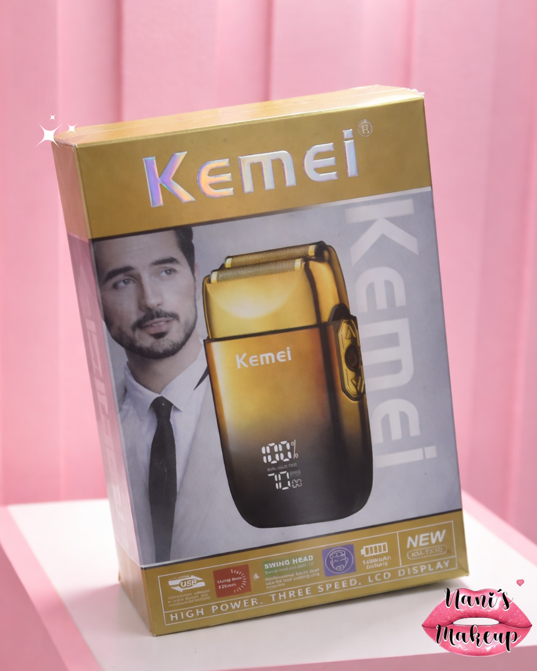 Afeitadora Shaver Kemei KM‑TX10: