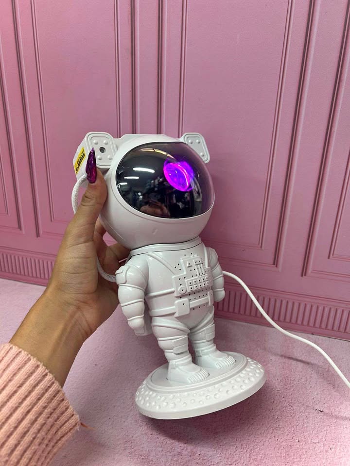 Lampara Astronauta Bluetooth Proyector Galaxia