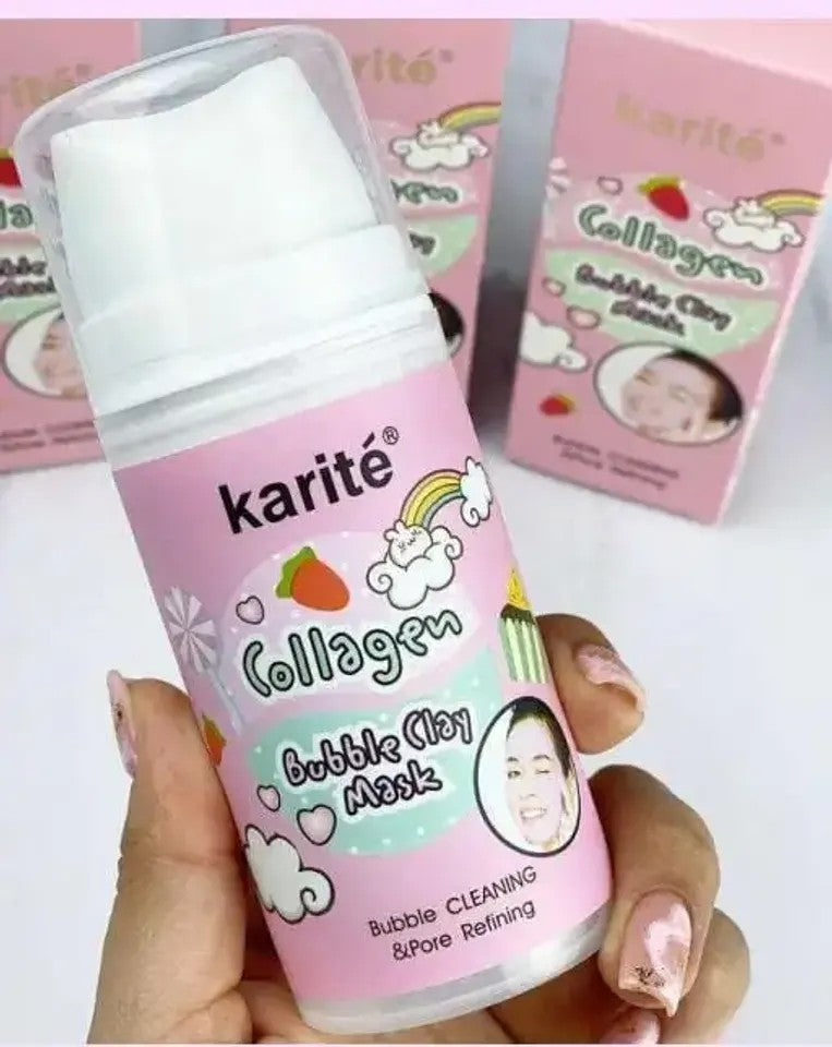 Mascarilla Colageno Bubble Clay Karité