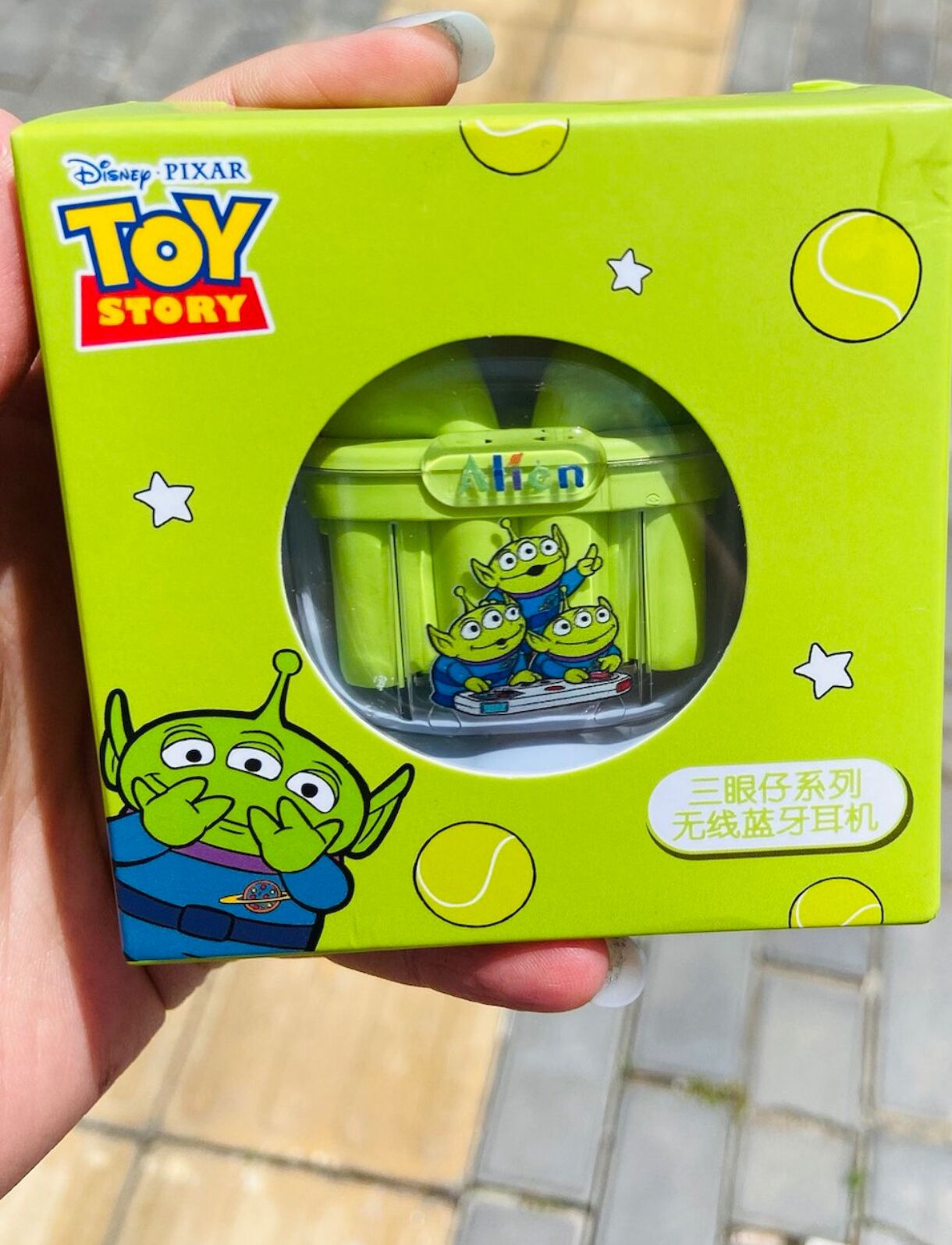 Audífonos Inalámbricos Disney Aliens – Toy Story (Color Verde)