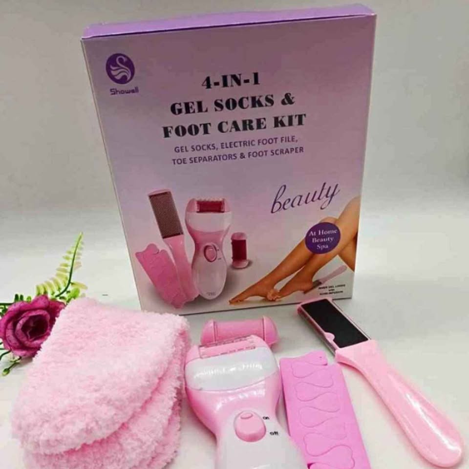 Kit para pies Pedicure 4 en 1