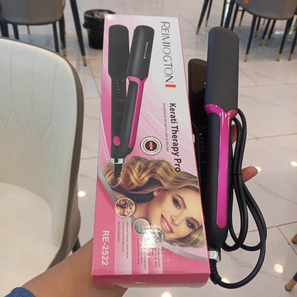Plancha Reimiogton de cabello alisador y rizador RE: 2523