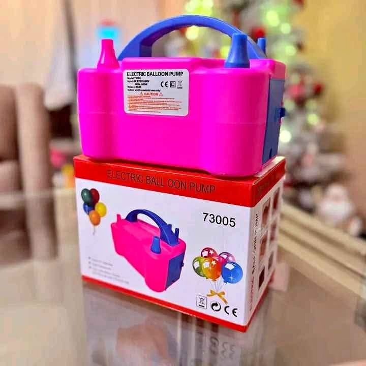 Inflador de globos eléctrico Doble Boquilla