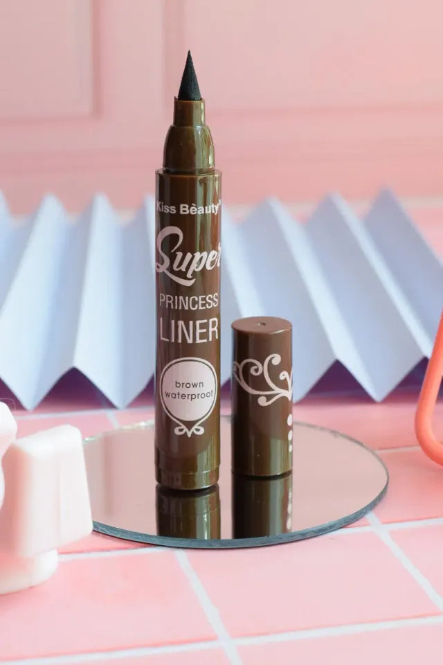 Delineador de Ojos Super Princess Liner Café Kiss Beauty