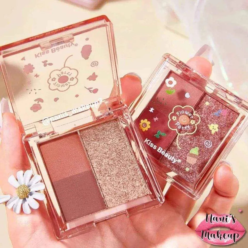 Paleta de sombras de ojos Kiss Beauty