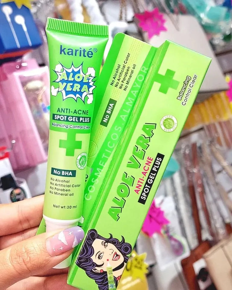 Crema Gel Antiacné Aloe Vera Karité