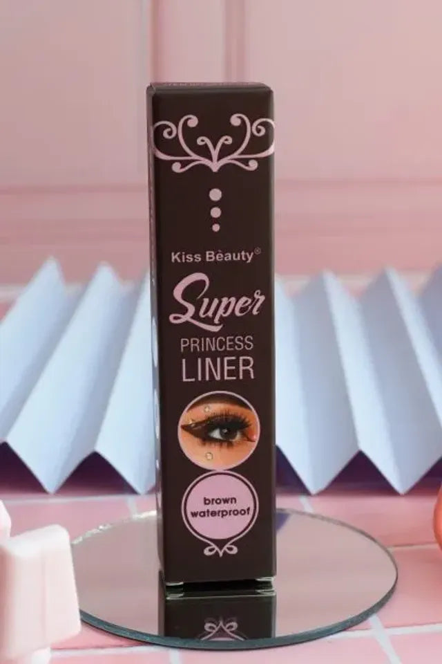 Delineador de Ojos Super Princess Liner Café Kiss Beauty