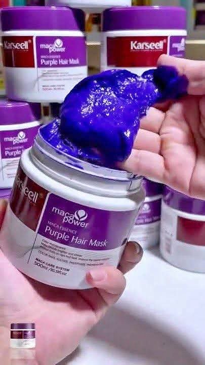 Mascarilla matizante Karseell Purple Hair ORIGINAL