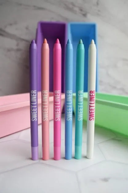 Caja Delineadores Sweet Liner x 6 Tonos Miis Cosmetics