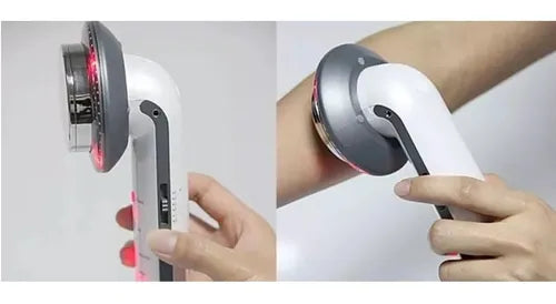 Masajeador Ultrasonido Infrarojo Galvanica Portátil 3 En 1