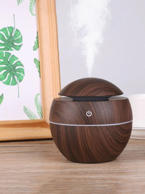 Humificador Difusor Redondo Efecto Madera