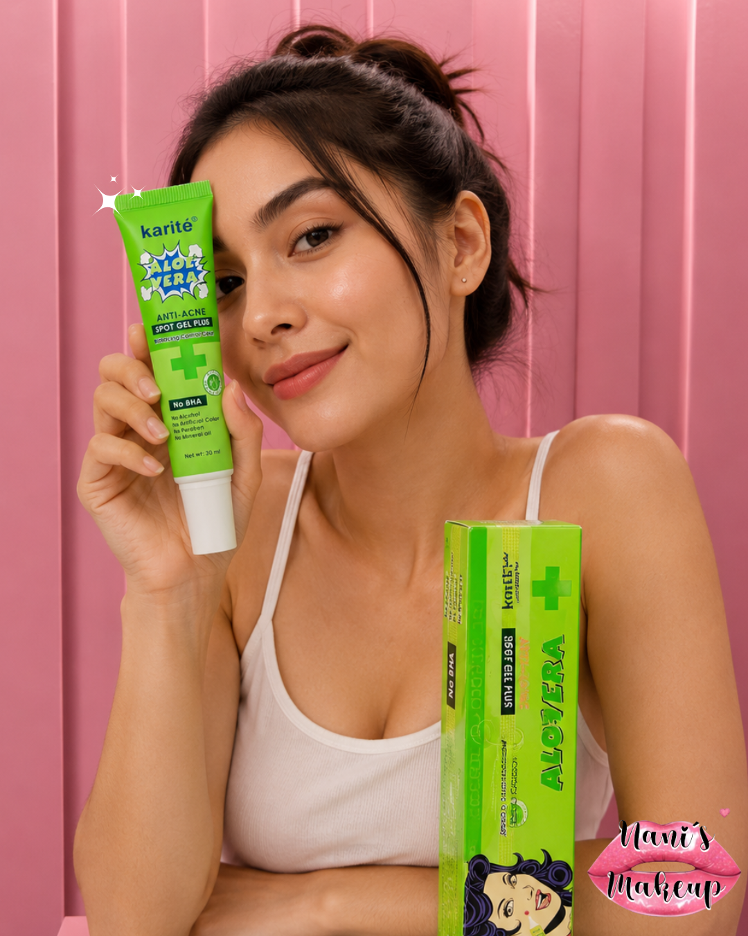 Crema Gel Antiacné Aloe Vera Karité