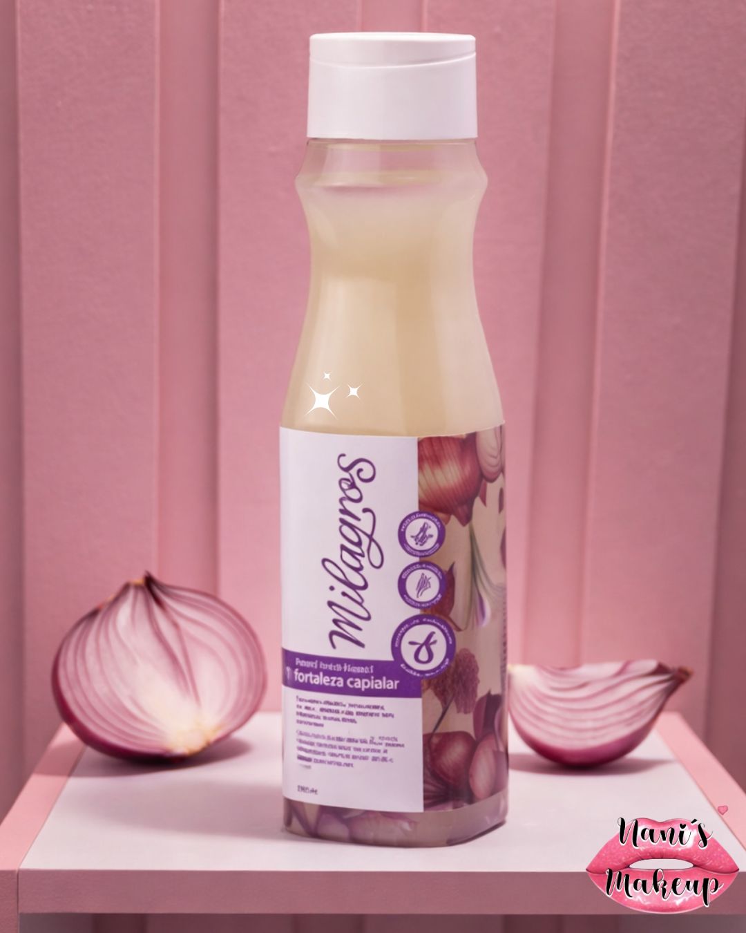 Shampoo Milagros Crecimiento con Extracto de Cebolla y Péptidos 450 ml