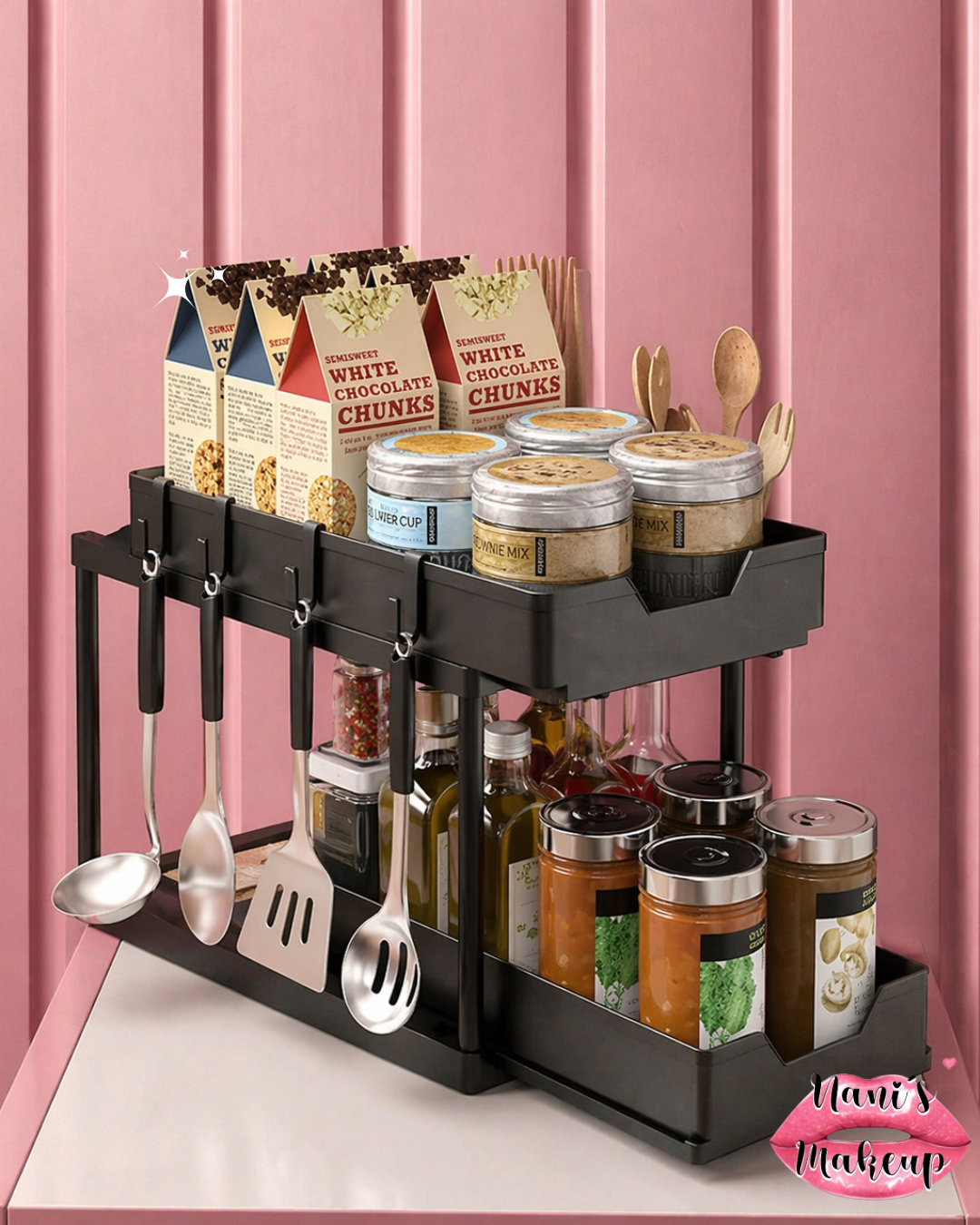 Estante Organizador Multiusos - Bandeja Corrediza