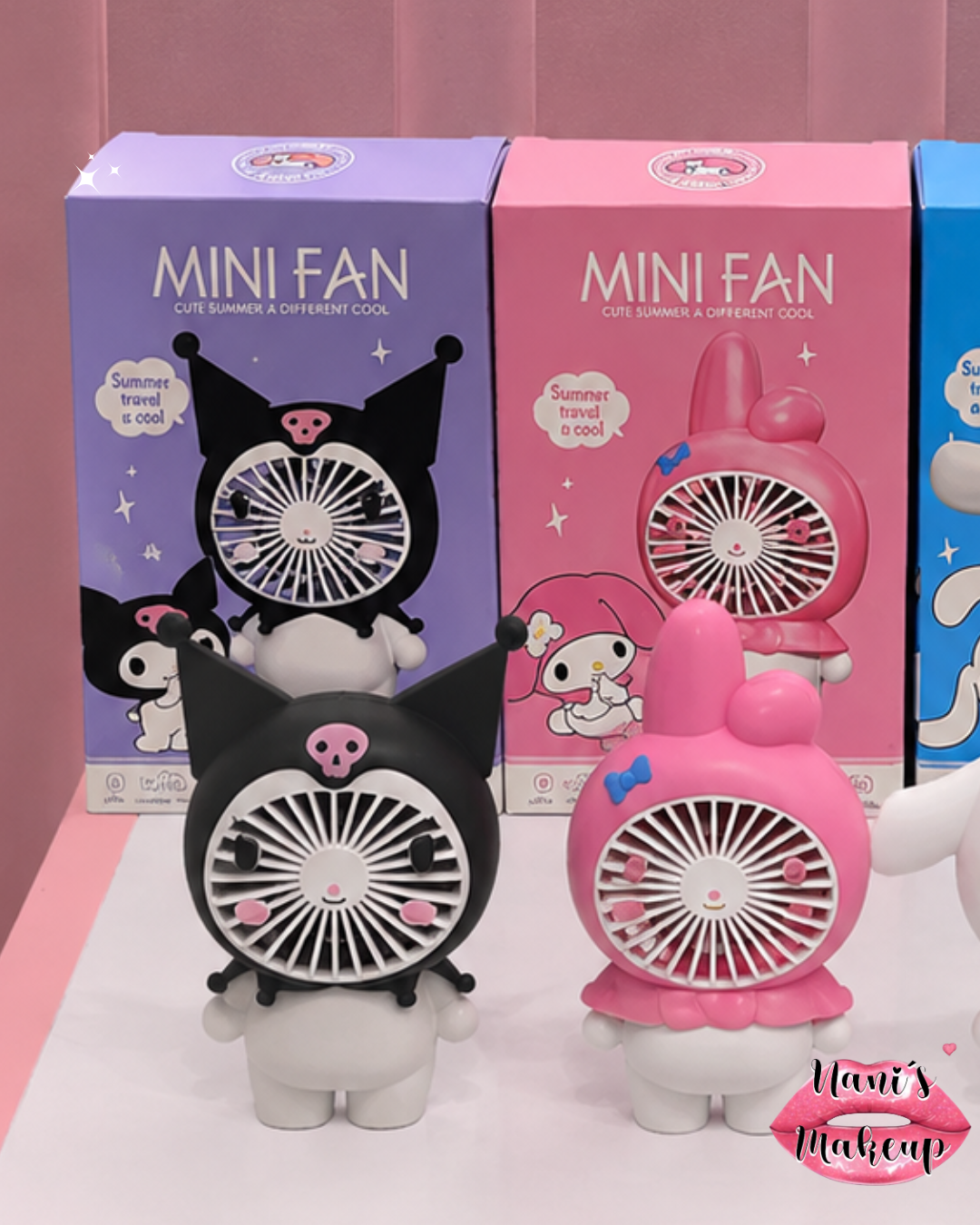 Mini Ventilador Mini Fan con Diseños