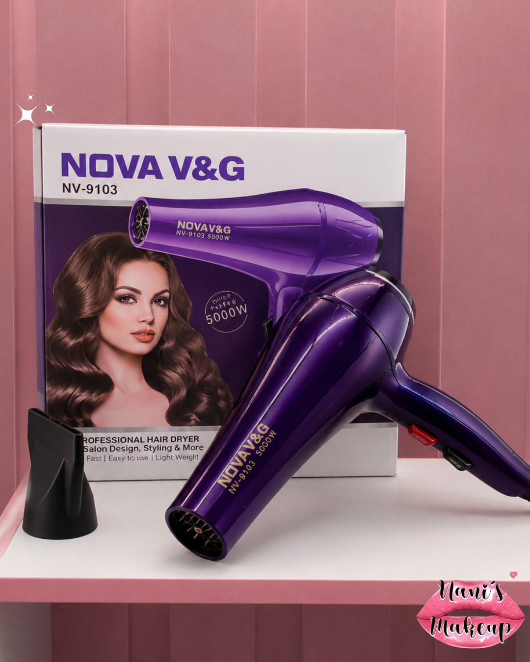 Secador Profesional De Cabello Nova 9103