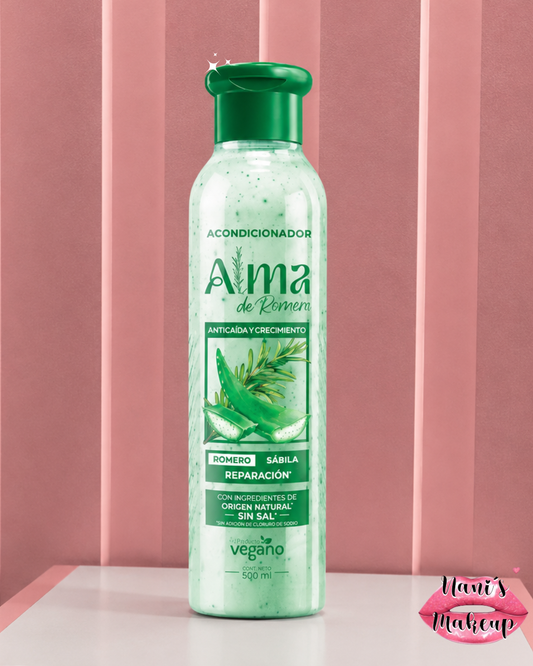 Acondicionador Alma de Romero | Cebolla, Aceite de Argán, Sábila y Aguacate