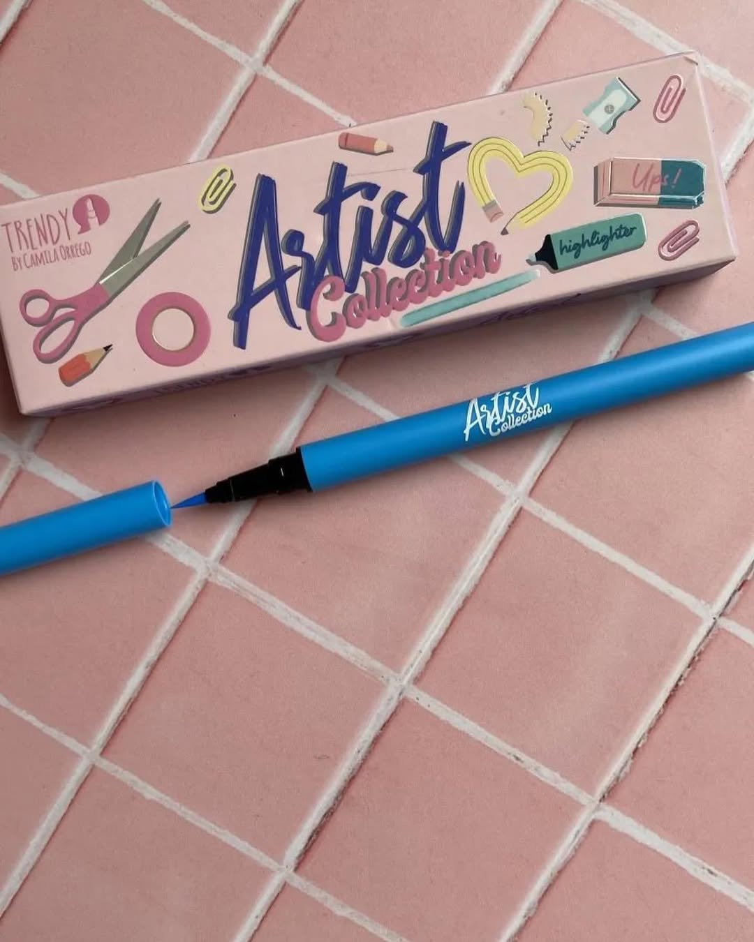 Delineador Plumón Profesional Trendy Artist Collection