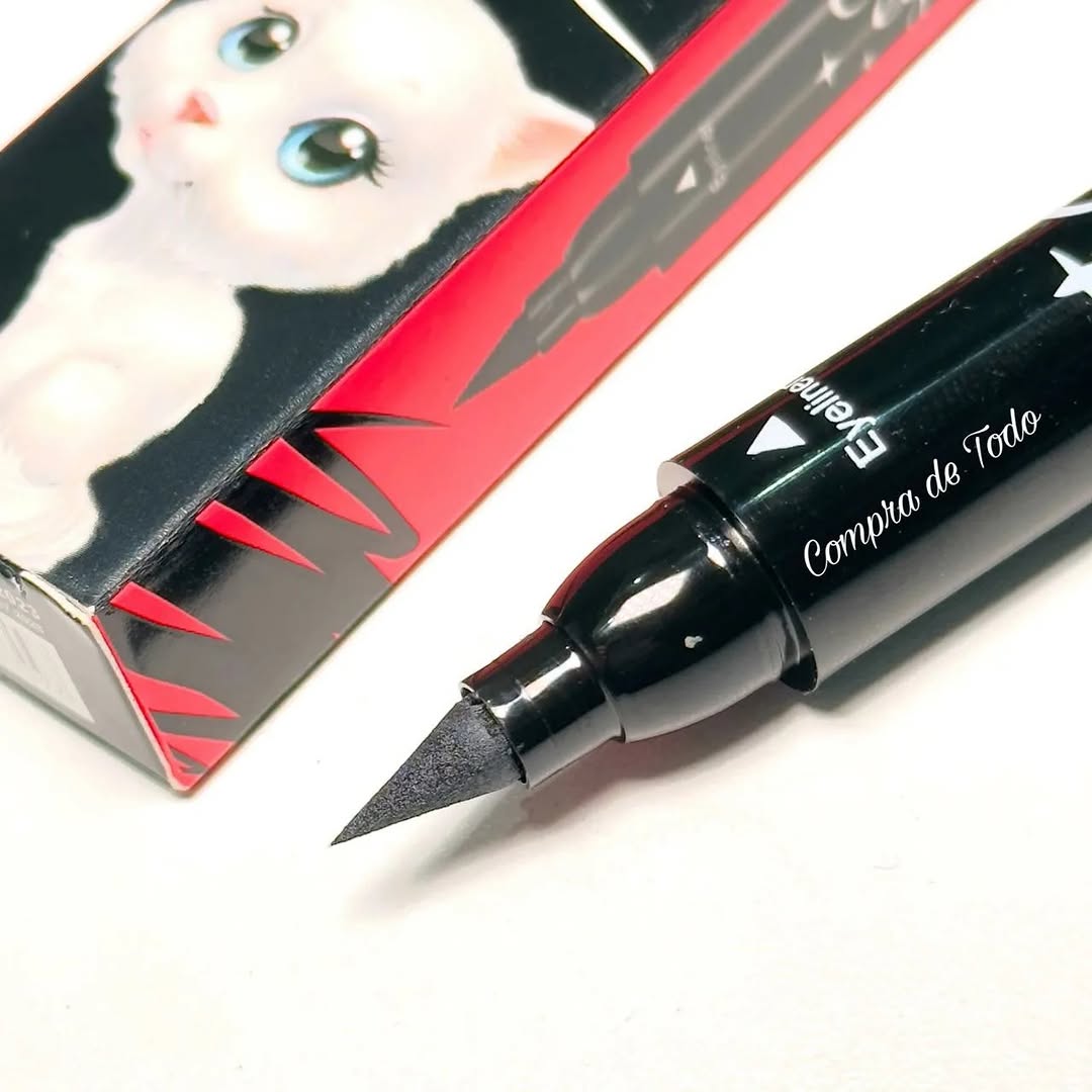 Delineador Kiss Beauty con Sellito Cat