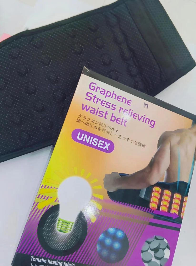 Cinturón de Cintura con Grafeno - Aliviador de dolores de espalda