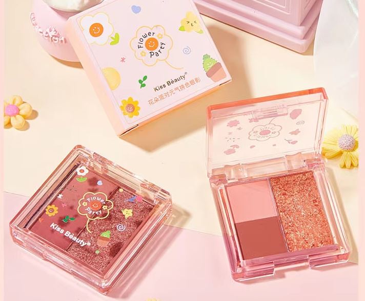 Paleta de sombras de ojos Kiss Beauty