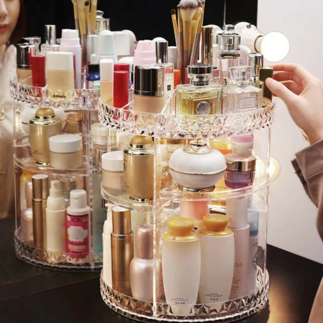 Organizador De Maquillaje Y Cosméticos 360°