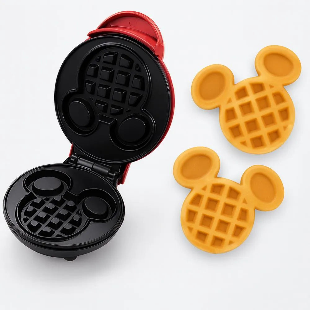Mini Wafles Antiadherente Figura Mickey Mouse