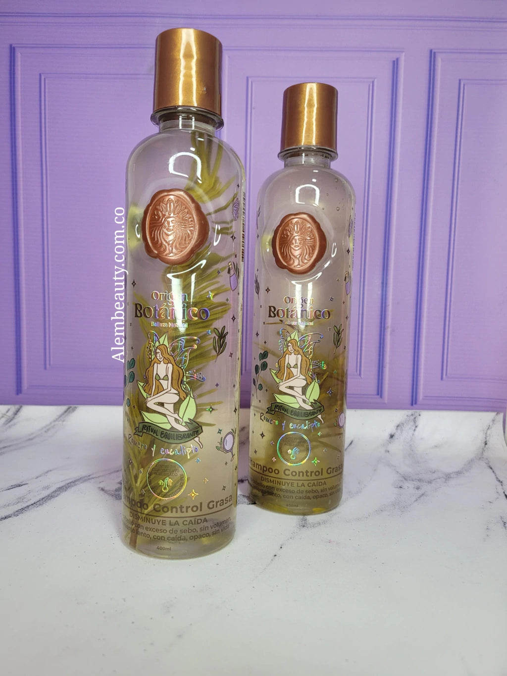Shampoo Control Grasa de Romero y Eucalipto Ritual Botanico
