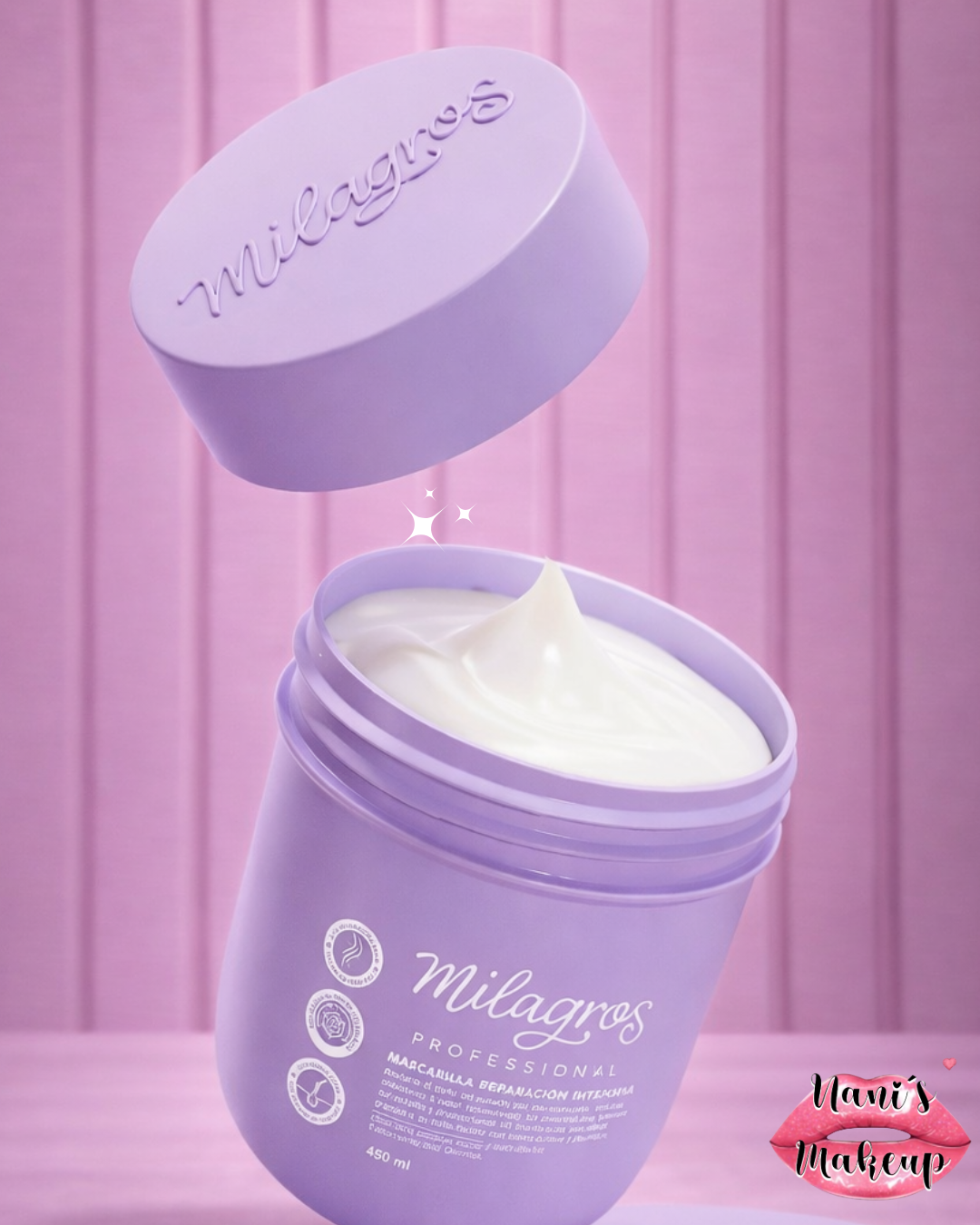 Tratamiento Capilar Milagros Professional – Reparación Intensiva (450 ml)