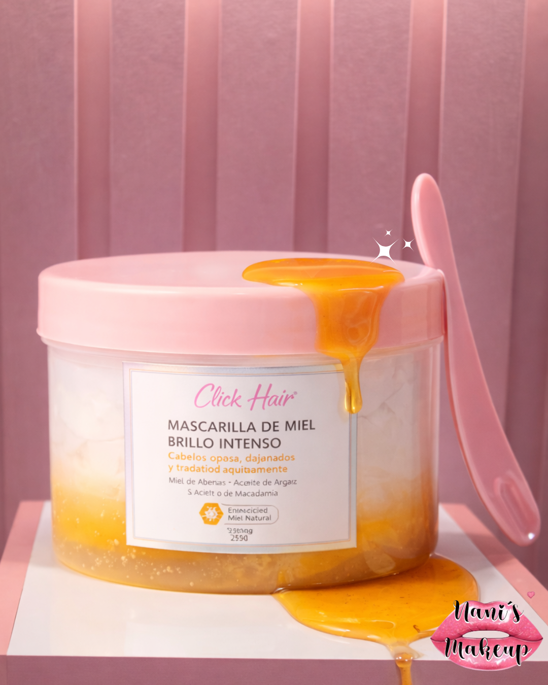 Mascarilla de Miel Brillo Intenso Click Hair