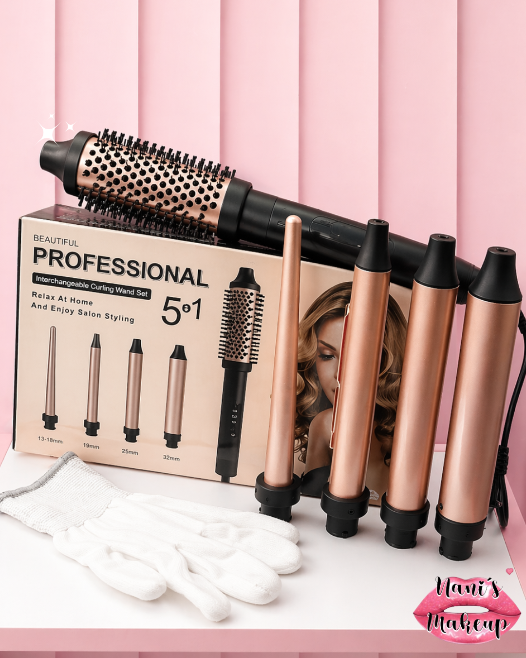 Rizadora Profesional 5 en 1