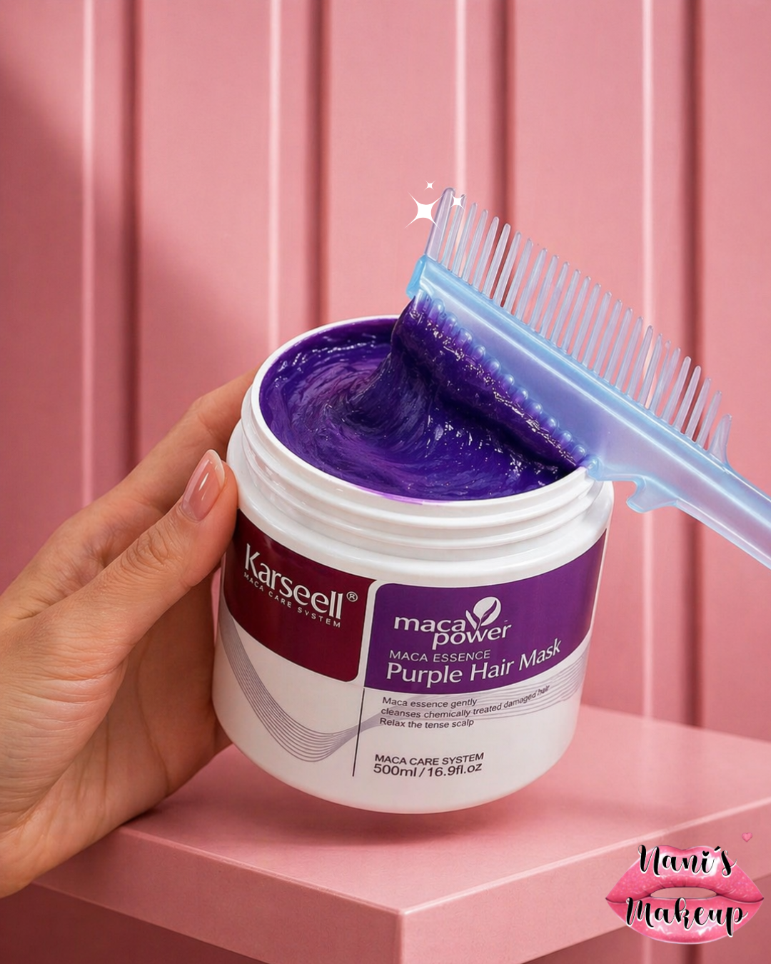 Mascarilla matizante Karseell Purple Hair ORIGINAL