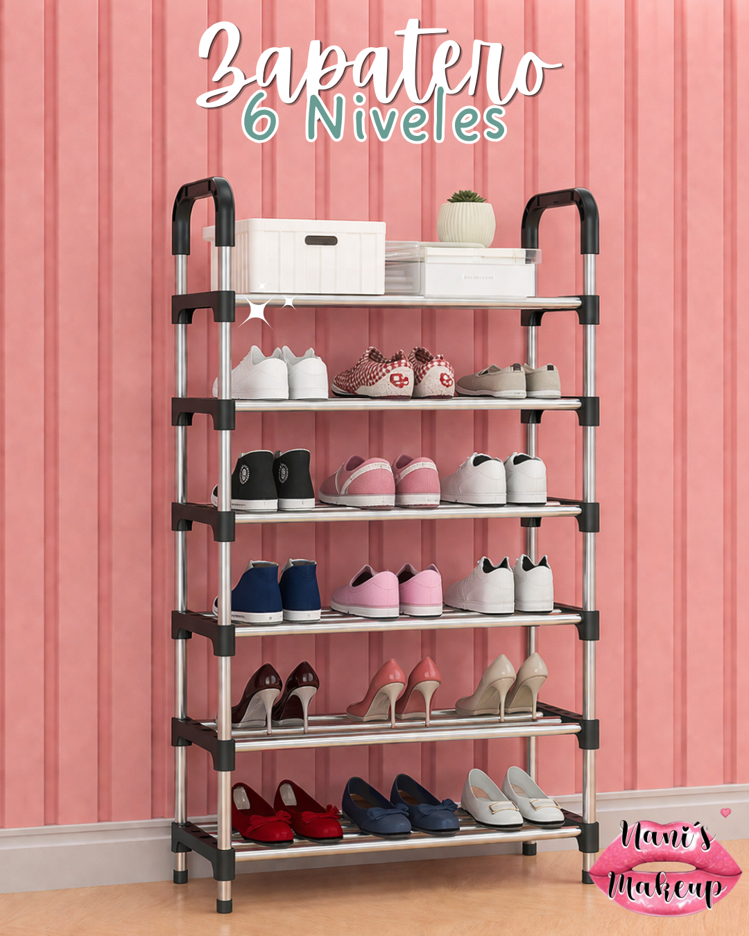 Zapatero 6 Niveles