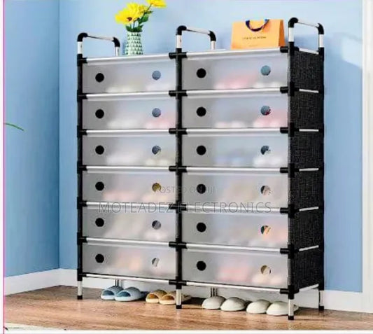 Zapatero de Lujo 2 Columnas 6 niveles