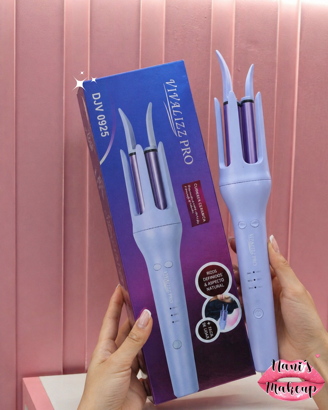 Pinza Rizadora Giratoria Automática