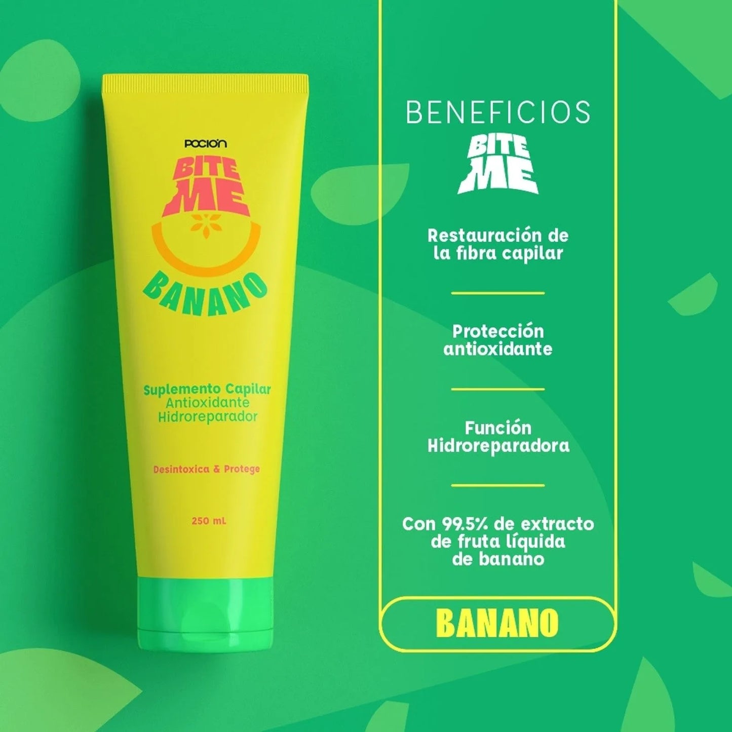Suplemento Capilar de banano La Poción 250mL