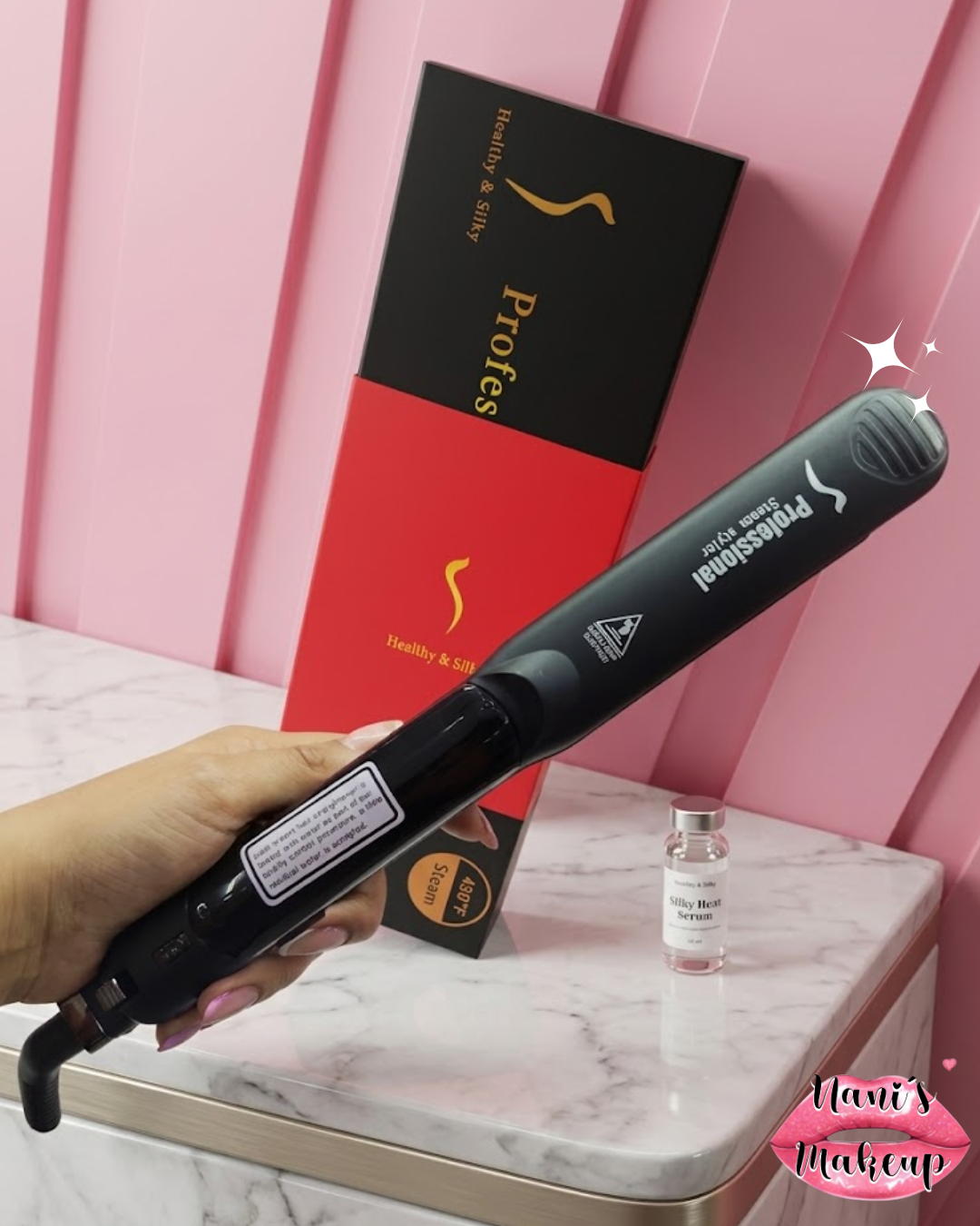 Plancha a Vapor Profesional Healthy & Silky