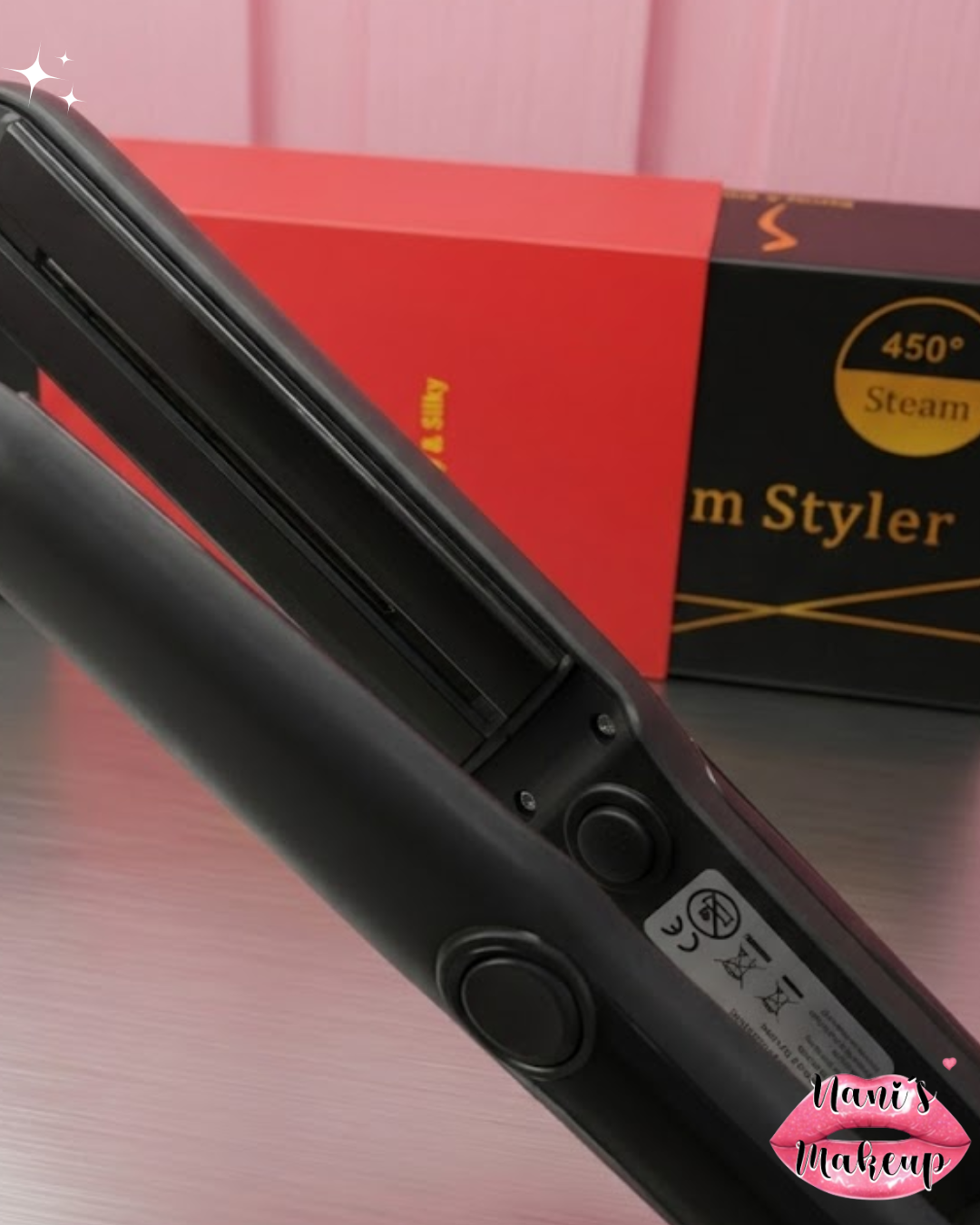 Plancha a Vapor Profesional Healthy & Silky