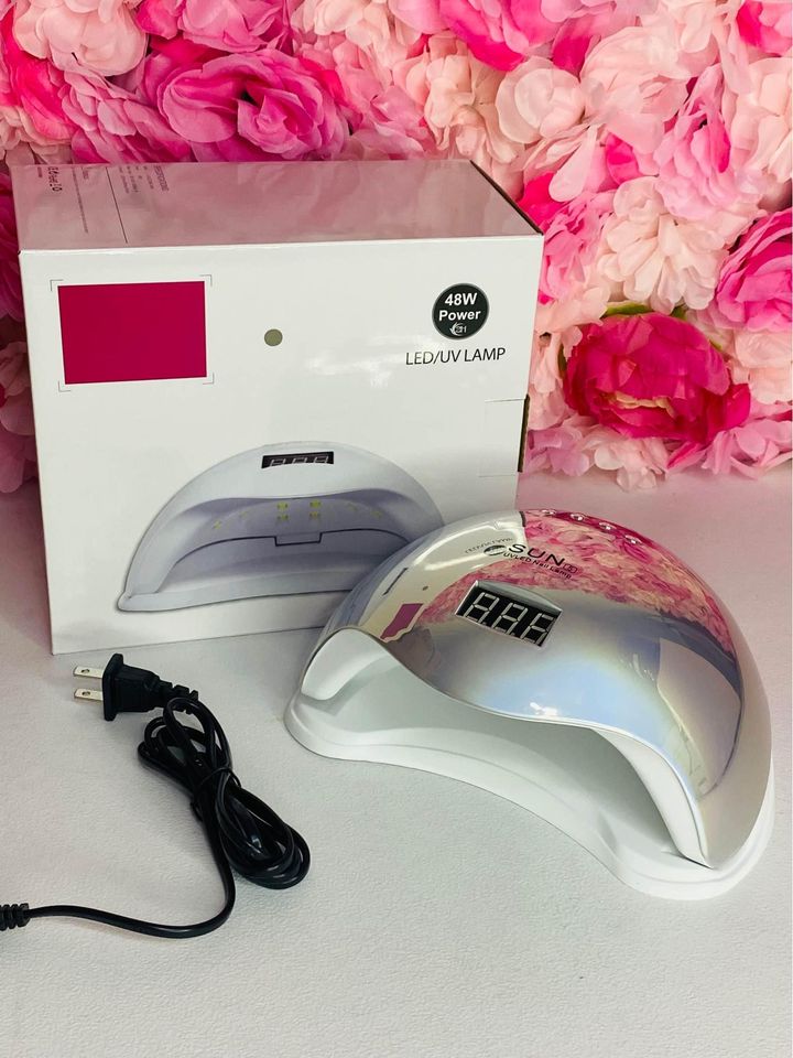Lampara Led-Uv De Uñas Gel Profesional Secado Rapido 48 W