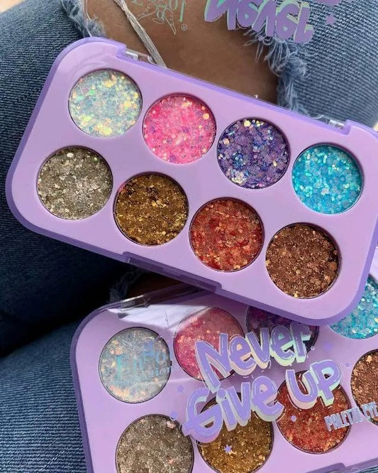 Sombras Glitters Holografico Prensadas Engol