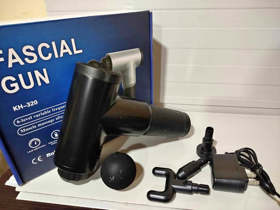Masajeador Muscular Inalámbrico Fascial Gun
