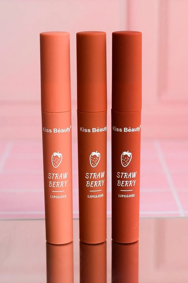 Kit de 3 Labiales Matte Kiss Beauty – Colores Intensos y Elegantes 💄