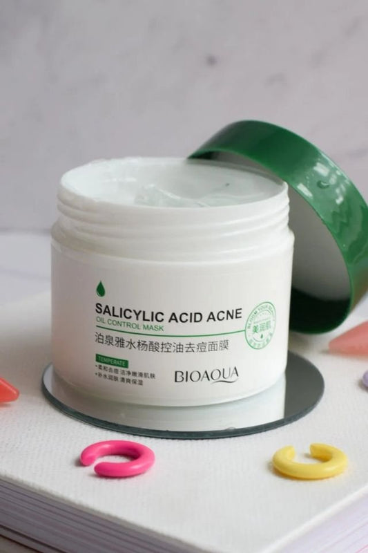 Mascarilla con Acido Salicilico Antiacne Bioaqua