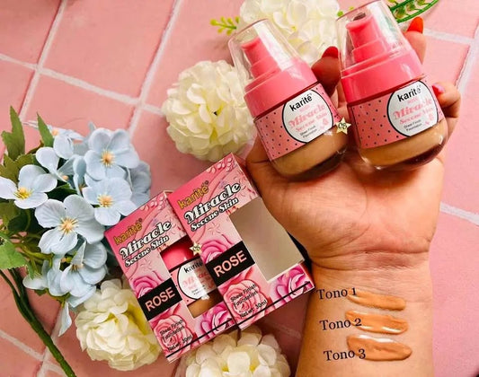 Base Liquida Miracle Alta Cobertura Karité