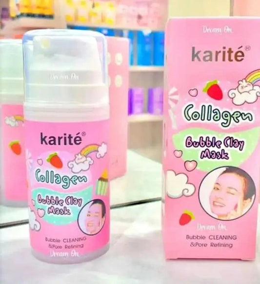 Mascarilla Colageno Bubble Clay Karité